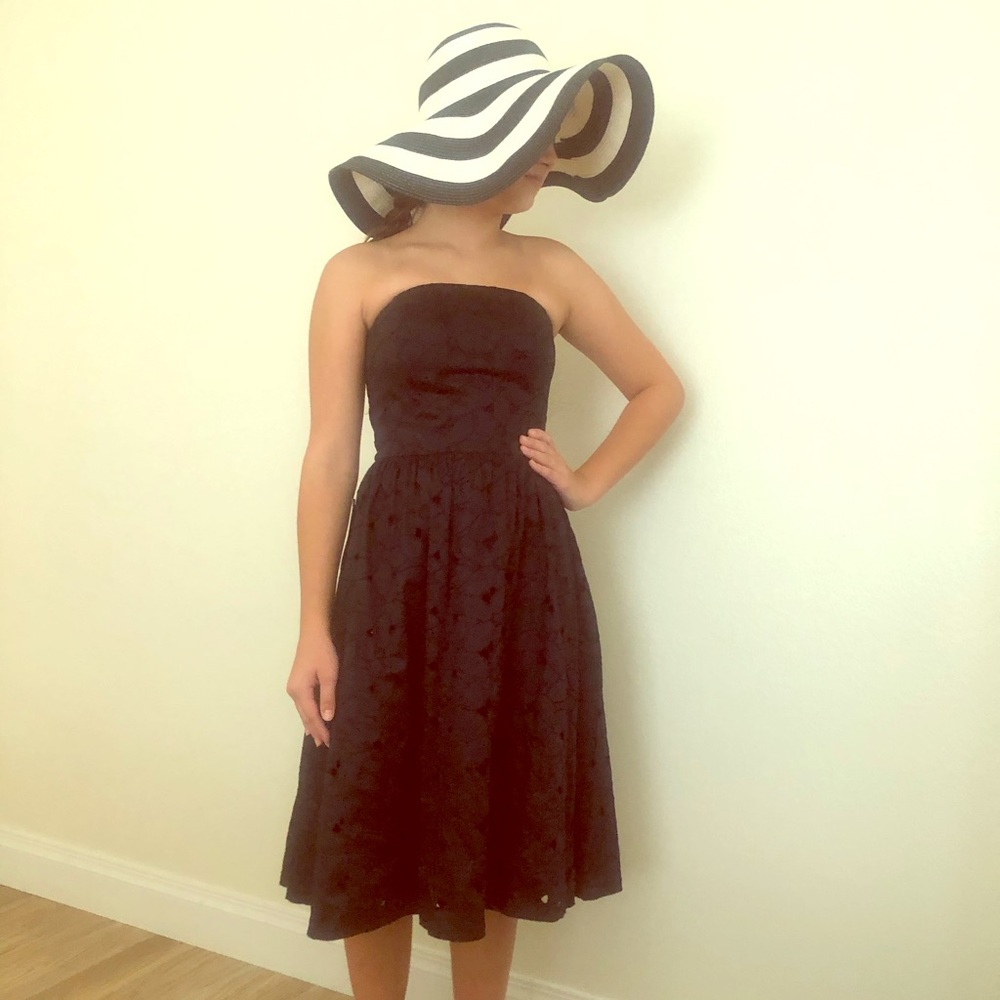 Strapless Black Dress
